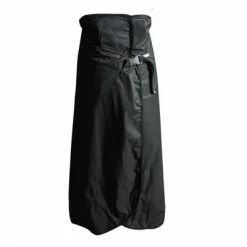 Georgia In Dublin Jupe Imperméable De Vélo Pour Cycliste Rainwrap - Noire -Promos Roulante Pro Boutique jupe impermeable de velo pour cycliste rainwrap noire full 4