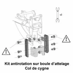 Mottez Kit Antirotation Pour Boule D'attelage 9 Mottez Kit Antirotation Pour Boule D'attelage -Promos Roulante Pro Boutique kit antirotation pour boule d attelage full 3