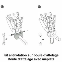 Mottez Kit Antirotation Pour Boule D'attelage 11 Mottez Kit Antirotation Pour Boule D'attelage -Promos Roulante Pro Boutique kit antirotation pour boule d attelage full 5