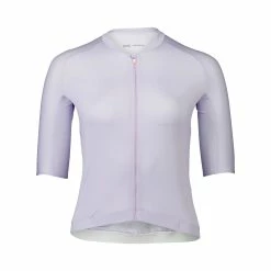 Maillot Vélo Manches Courtes Femme Pristine Poc -Promos Roulante Pro Boutique maillot cyclisme femme poc Pristine purple quartz