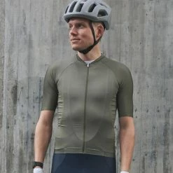 Maillot Vélo Manches Courtes Homme Pristine Poc -Promos Roulante Pro Boutique maillot cyclisme homme Pristine poc epidote green