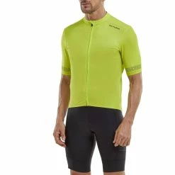 Maillot De Cyclisme Altura à Manches Courtes Pour Hommes Icon Polartec -Promos Roulante Pro Boutique maillot velo homme altura icon polartec vert 001