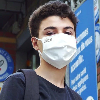 Masque De Protection Lavable En Coton LeCyclo.com X Mac Care 2 Masque De Protection Lavable En Coton LeCyclo.com X Mac Care - Image 2