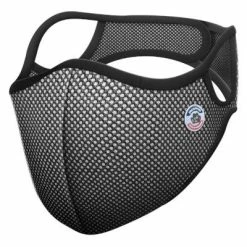 Masque FFP2 Anti-pollution Frogmask Noir Et Blanc Pour Cycliste -Promos Roulante Pro Boutique masque ffp2 anti pollution frogmask noir et blanc pour cycliste full 3