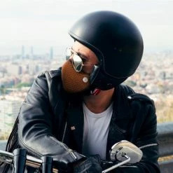 Masque FFP2 Anti-pollution Frogmask Orange Pour Cycliste -Promos Roulante Pro Boutique masque ffp2 anti pollution frogmask orange pour cycliste full 3