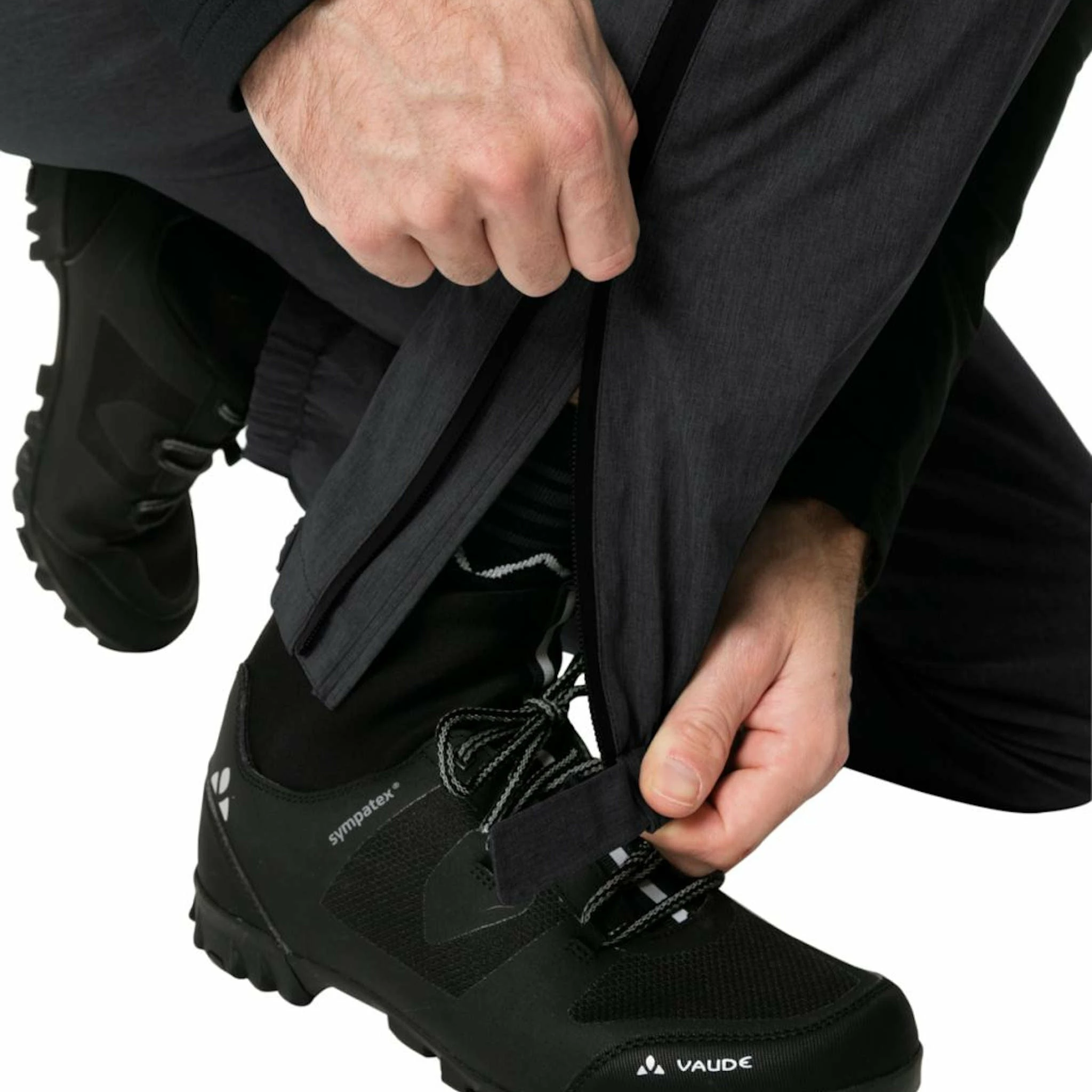 Pantalon De Pluie Vélo Imperméable Et Isolant Pour Hommes Vaude Yaras 5 Pantalon De Pluie Vélo Imperméable Et Isolant Pour Hommes Vaude Yaras - Image 5