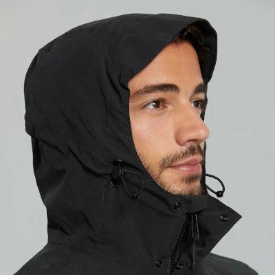Parka De Pluie Vélo étanche Noir Pour Hommes Mosse Basil 3 Parka De Pluie Vélo étanche Noir Pour Hommes Mosse Basil – Image 3