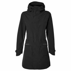 Parka Pluie Chaud Et élégant Noir Pour Femmes Mosse Basil -Promos Roulante Pro Boutique parka pluie chaud et elegant noir pour femmes mosse basil full 5