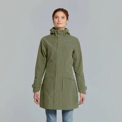 Parka Pluie Chaud Et élégant Vert Olive Pour Femmes Mosse Basil 1 Parka Pluie Chaud Et élégant Vert Olive Pour Femmes Mosse Basil