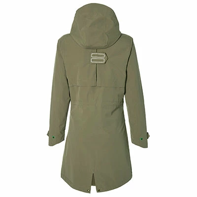 Parka Pluie Chaud Et élégant Vert Olive Pour Femmes Mosse Basil 6 Parka Pluie Chaud Et élégant Vert Olive Pour Femmes Mosse Basil - Image 6