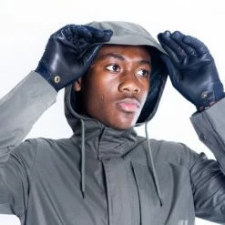 Parka Vélo étanche Et Coupe-vent The Downtown Racer Kaki -Promos Roulante Pro Boutique parka velo etanche et coupe vent the downtown racer kaki full 3