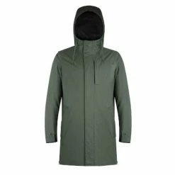 Parka Vélo étanche Et Coupe-vent The Downtown Racer Kaki -Promos Roulante Pro Boutique parka velo etanche et coupe vent the downtown racer kaki full 5