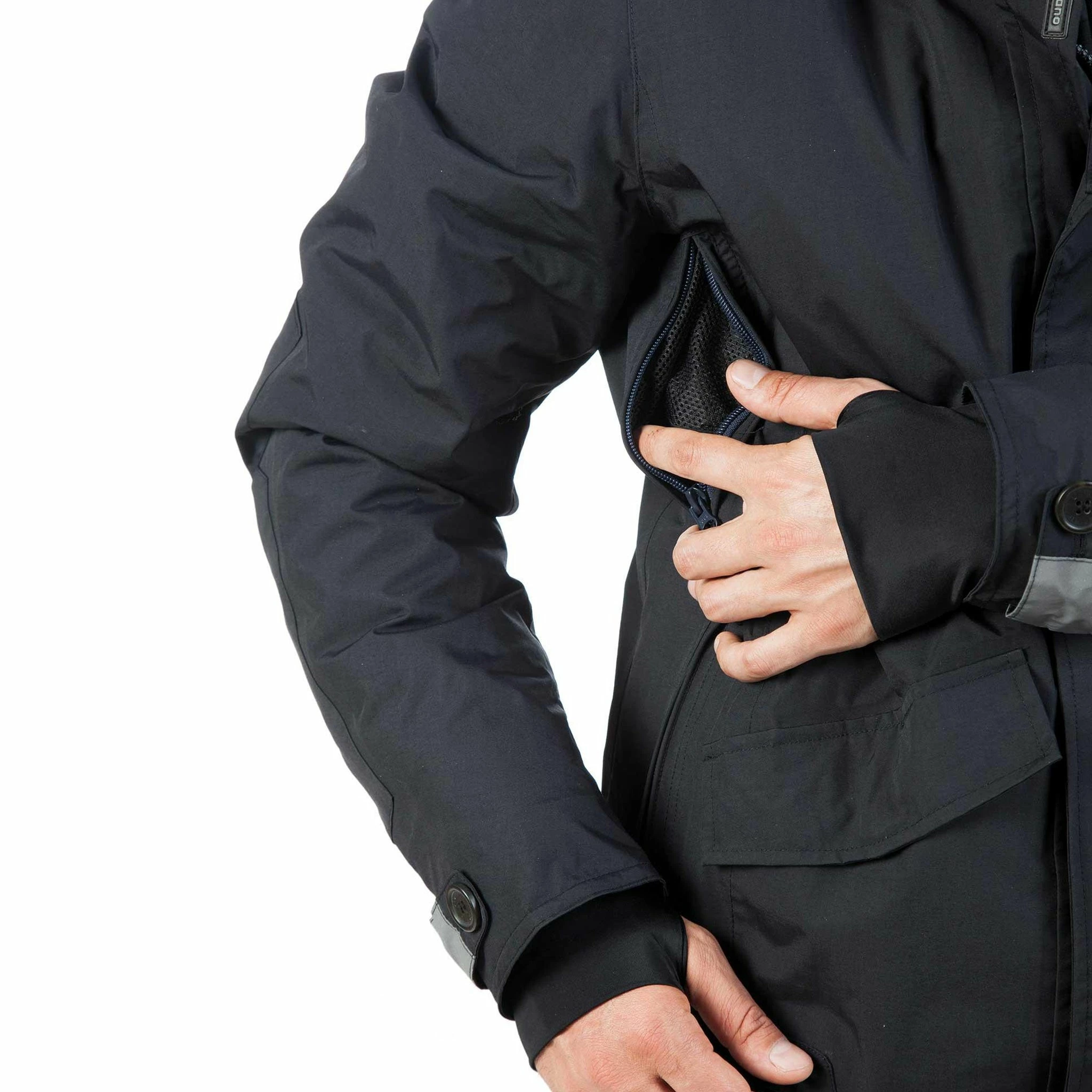 Parka Vélo Homme 2 En 1 Magic Tucano Urbano Bleu Nuit 5 Parka Vélo Homme 2 En 1 Magic Tucano Urbano Bleu Nuit - Image 5