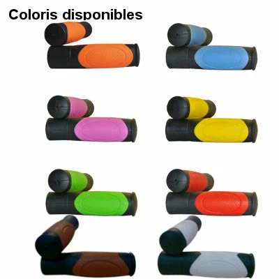 Poignées Blanches De Vélo Confortables - Dutch Perfect 2 Poignées Blanches De Vélo Confortables - Dutch Perfect - Image 2