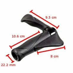 Ergotec-Humpert Poignées De Vélo Ergonomiques Avec Cornes MultiFlex Ergotec -Promos Roulante Pro Boutique poignees de velo ergonomiques avec cornes multiflex ergotec full 6