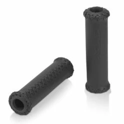 XLC Poignées De Vélo Noires En Cuir Véritable
