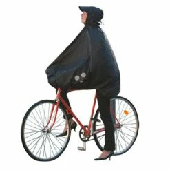Poncho Pluie étanche Pour Cycliste Urbain Fulap Spad De Ville -Promos Roulante Pro Boutique poncho pluie etanche fulap spad de ville noir full