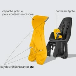 Poncho Pluie Pour Enfant Dès 9 Mois Jaune Bien Au Sec Rainette -Promos Roulante Pro Boutique poncho pluie pour enfant des 9 mois jaune bien au sec rainette full 4