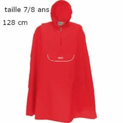 Poncho Vélo Enfant Couleur Rouge Pro-X 13 Poncho Vélo Enfant Couleur Rouge Pro-X -Promos Roulante Pro Boutique poncho velo enfant couleur rouge pro x 7 8 ans full