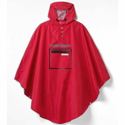 Poncho Vélo Imperméable Rouge The Peoples Poncho 2 Poncho Vélo Imperméable Rouge The Peoples Poncho – Image 2