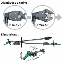Porte-vélo Sur Toit Avec Tête Rotative Pure Instinct Peruzzo -Promos Roulante Pro Boutique porte velo sur toit avec tete rotative pure instinct peruzzo full 3