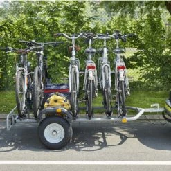 Remorque Vélo Pour 6 Vélos Et Bagages Titan 6 Mottez -Promos Roulante Pro Boutique remorque velo pour 6 velos et bagages titan 6 mottez full 3