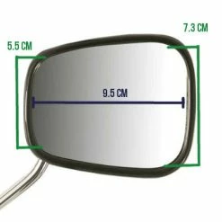 Rétroviseur Pour Vélo Ajustable Point 6 Rétroviseur Pour Vélo Ajustable Point -Promos Roulante Pro Boutique retroviseur pour velo ajustable point full 3