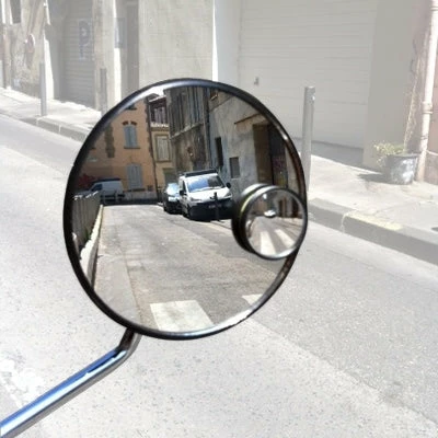 Messingschlager Rétroviseur Pour Vélo Avec Bras Long Et Grand Miroir 105 Mm 4 Messingschlager Rétroviseur Pour Vélo Avec Bras Long Et Grand Miroir 105 Mm - Image 4