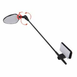 Brandless Rétroviseur Sur Casque De Vélo -Promos Roulante Pro Boutique retroviseur sur casque de velo full 5