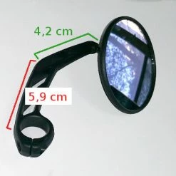 Busch-mueller Rétroviseur Vélo électrique Cycle Star 80 Busch & Muller -Promos Roulante Pro Boutique retroviseur velo electrique cycle star 80 busch muller full 5