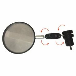 Brandless Rétroviseur Vélo Réglable Gauche Ou Droit Sur Bout De Guidon -Promos Roulante Pro Boutique retroviseur velo reglable gauche ou droit sur bout de guidon full 3