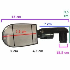 Brandless Rétroviseur Vélo Sur Embout De Guidon 10 Brandless Rétroviseur Vélo Sur Embout De Guidon -Promos Roulante Pro Boutique retroviseur velo sur embout de guidon full 5