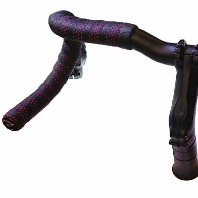 Ergotec-Humpert Rubans De Cintre Vélo Avec Gel Sanremo Ergotec - Noir Et Rouge 2 Ergotec-Humpert Rubans De Cintre Vélo Avec Gel Sanremo Ergotec - Noir Et Rouge - Image 2