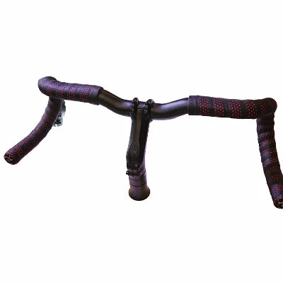 Ergotec-Humpert Rubans De Cintre Vélo Avec Gel Sanremo Ergotec - Noir Et Rouge 3 Ergotec-Humpert Rubans De Cintre Vélo Avec Gel Sanremo Ergotec - Noir Et Rouge - Image 3