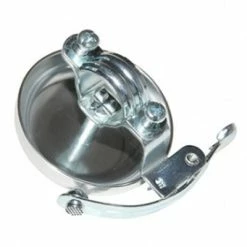 Brandless Sonnette De Vélo Au Look Ancien Couleur Argent 57 Mm -Promos Roulante Pro Boutique sonnette de velo au look ancien couleur argent 57 mm full 5