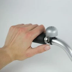 Widek Sonnette De Vélo Paperclip Mini -Promos Roulante Pro Boutique sonnette de velo grise paperclip mini full 3