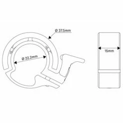Sonnette Pour Vélo Oi Classic Silver Small Knog -Promos Roulante Pro Boutique sonnette pour velo oi classic silver small knog full 5
