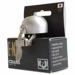 Sonnette Vélo Argent Mat E-ne Crane -Promos Roulante Pro Boutique sonnette velo argent mat e ne crane full 4