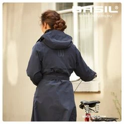 Trench étanche Pour Cyclistes Femmes Bleu Nuit Mosse Basil -Promos Roulante Pro Boutique trench etanche pour cyclistes femmes bleu nuit mosse basil full 3