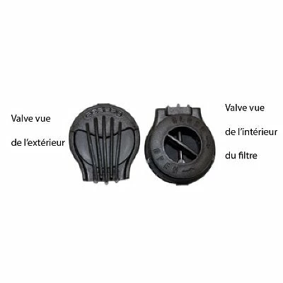 Valve Pour Masque RESPRO - Par 2 3 Valve Pour Masque RESPRO - Par 2 - Image 3