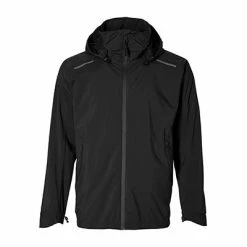 Veste De Pluie Hommes Imperméable Noire Skane De Basil -Promos Roulante Pro Boutique veste de pluie hommes impermeable noire skane de basil full 5