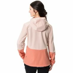 Veste Vélo Colourblock Rose Pour Femmes Vaude Tremalzo Softshell -Promos Roulante Pro Boutique veste velo femmes vaude tremalzo 1