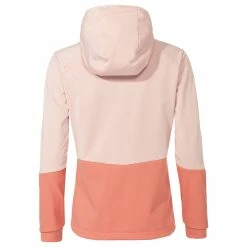 Veste Vélo Colourblock Rose Pour Femmes Vaude Tremalzo Softshell -Promos Roulante Pro Boutique veste velo femmes vaude tremalzo dos