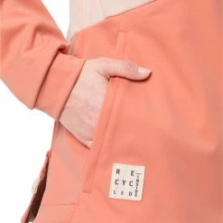Veste Vélo Colourblock Rose Pour Femmes Vaude Tremalzo Softshell -Promos Roulante Pro Boutique veste velo femmes vaude tremalzo poche