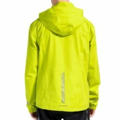 Veste Vélo Homme Jaune Réfléchissante 360° Luminum II Vaude -Promos Roulante Pro Boutique veste velo homme jaune reflechissante 360 luminum ii vaude full 4