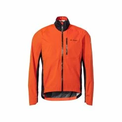 Veste Vélo Gravel Vaude Kuro Pour Homme -Promos Roulante Pro Boutique veste velo vaude kuro orange homme